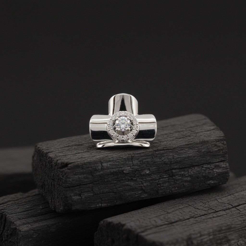Veyra Modern Diamond Cufflinks