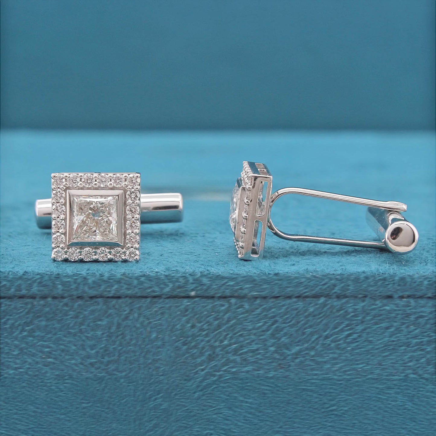 Emerin Orbit Diamond Cufflinks