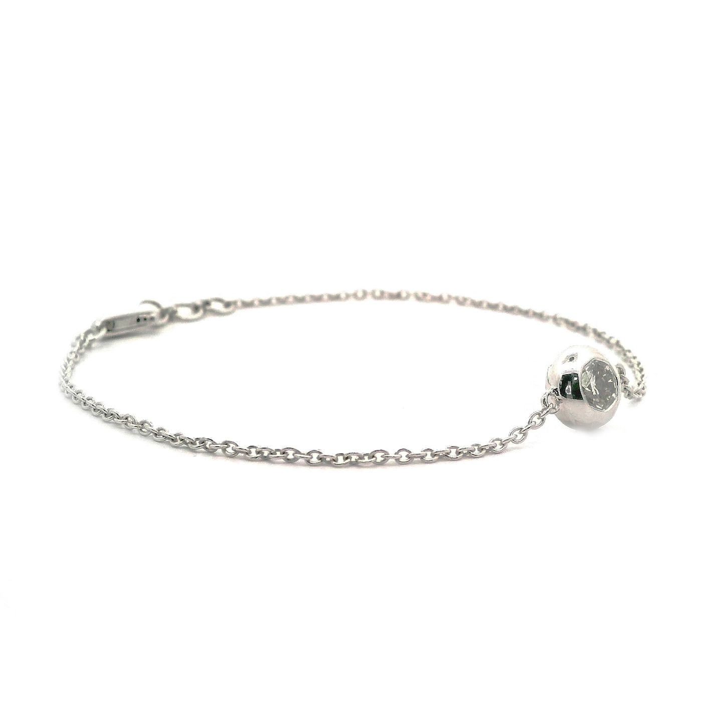 Soliris Solitaire Diamond Chain Bracelet