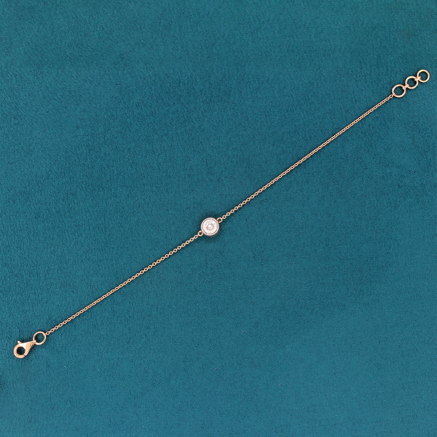 Soliris Solitaire Diamond Chain Bracelet