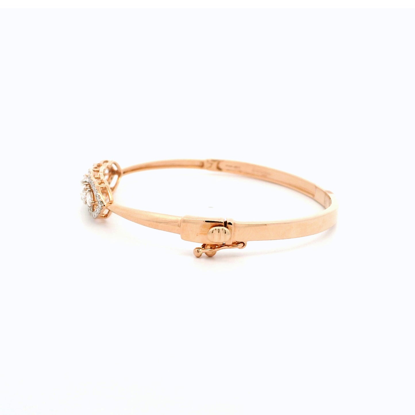 Revyn Halo Diamond Flexible Bracelet