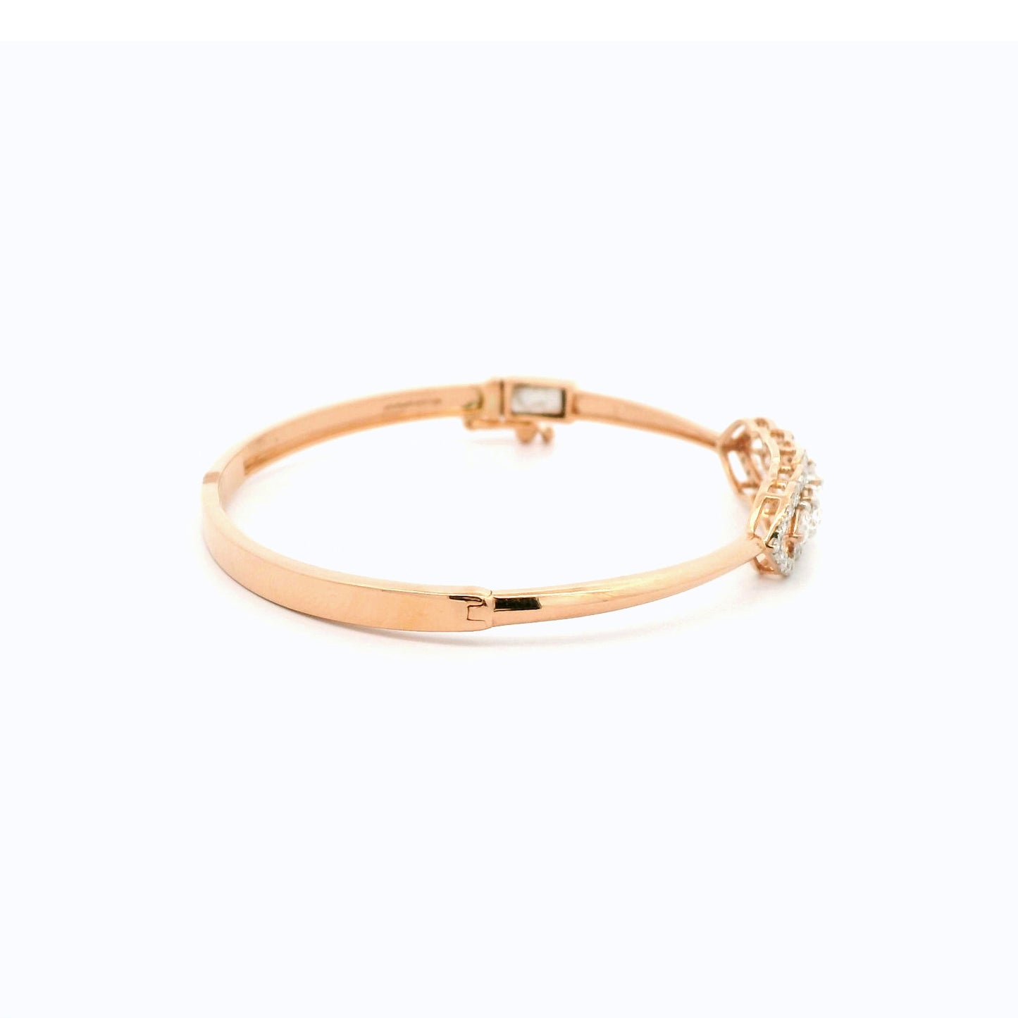 Revyn Halo Diamond Flexible Bracelet