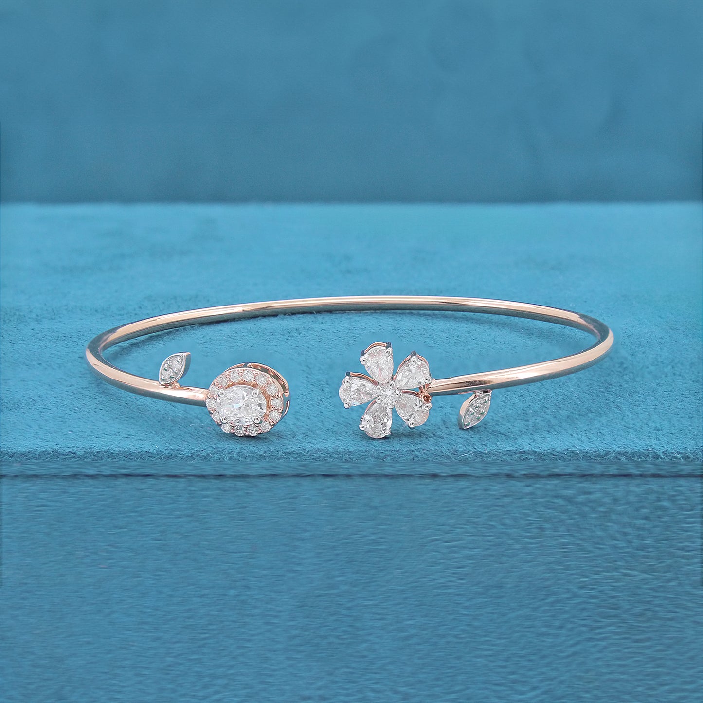 Fiorelle Bloom Diamond Flexible Bracelet