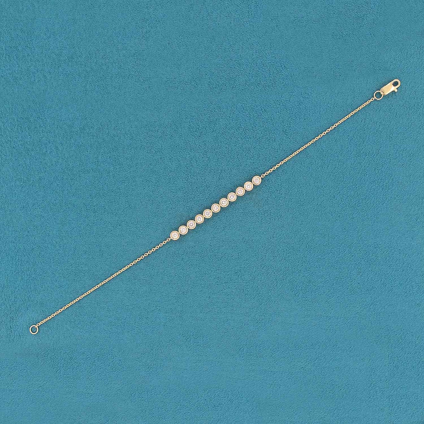 Cyrith Flow Diamond Chain Bracelet