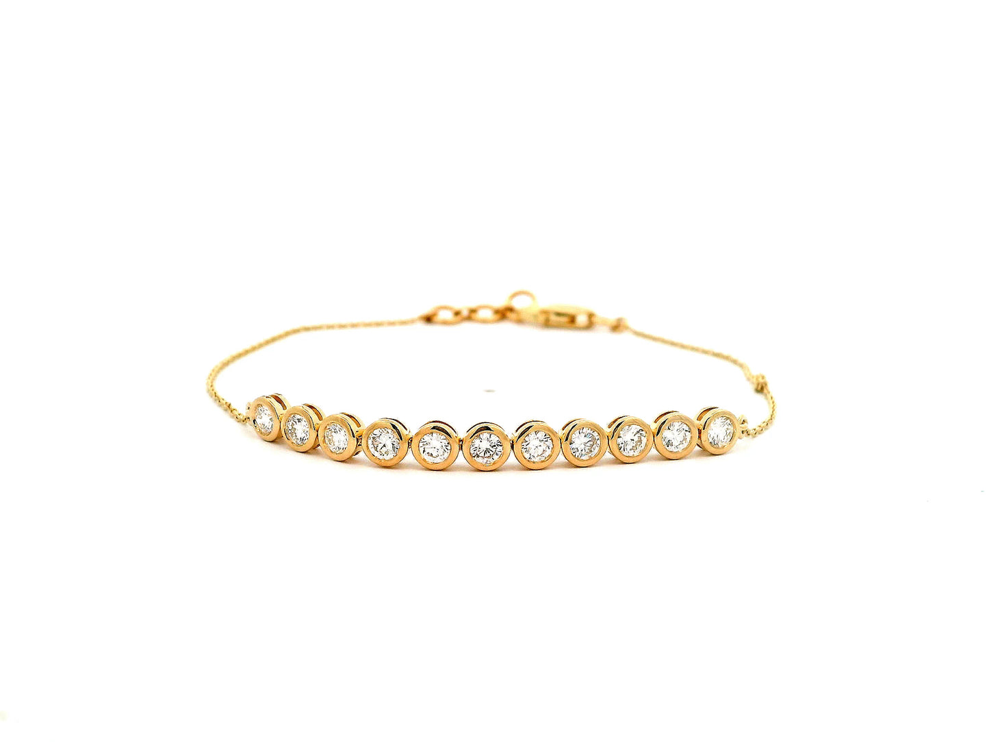Cyrith Flow Diamond Chain Bracelet