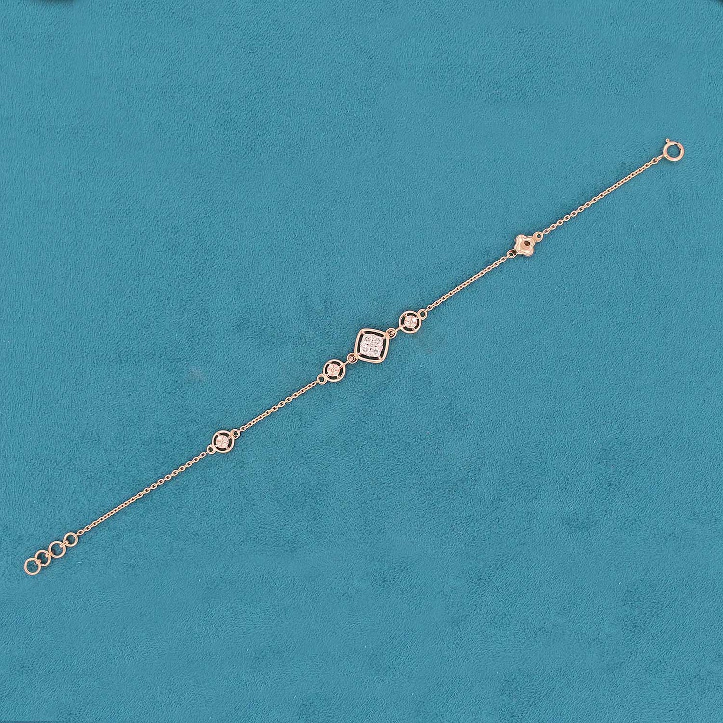 Kaurex Diamond Chain Bracelet