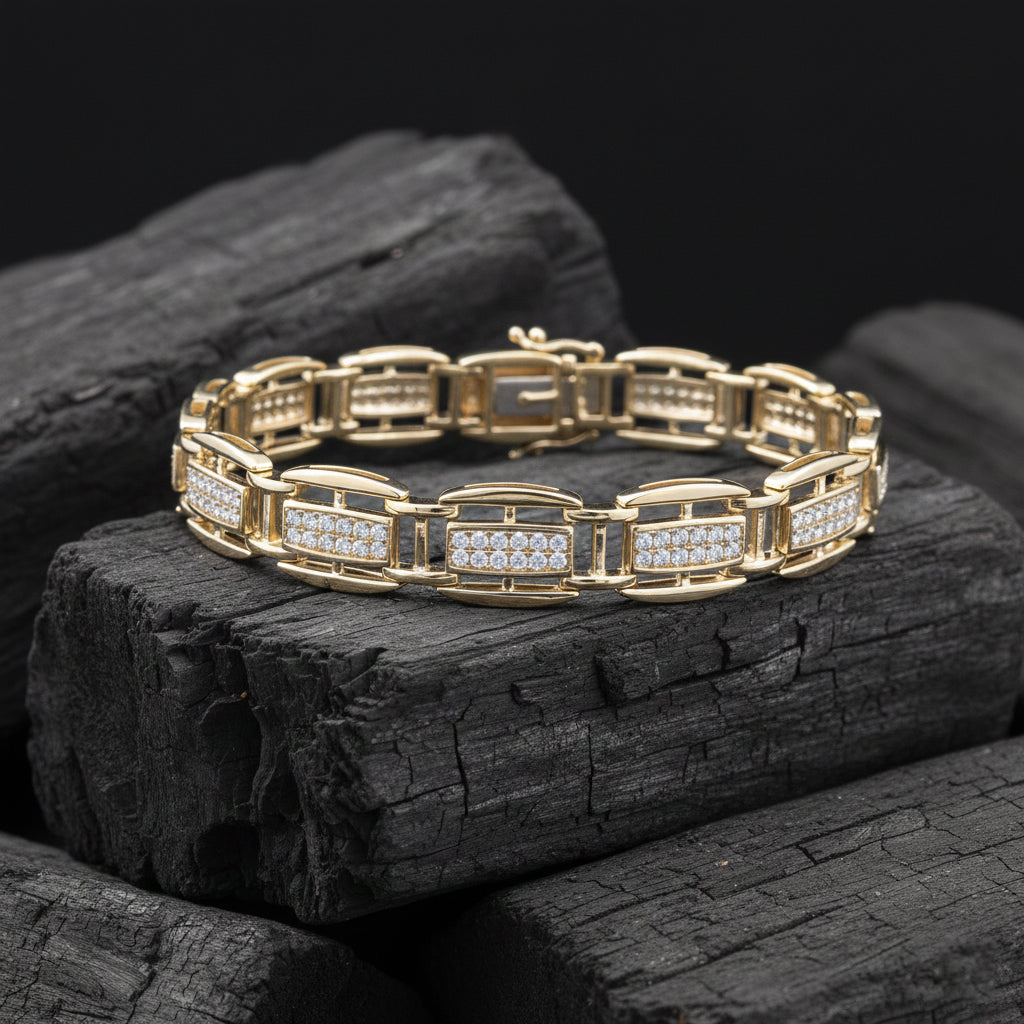 Lustrous Wave Bracelet