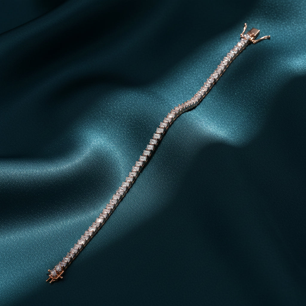 Lunaris Fancy Diamond Tennis Bracelet