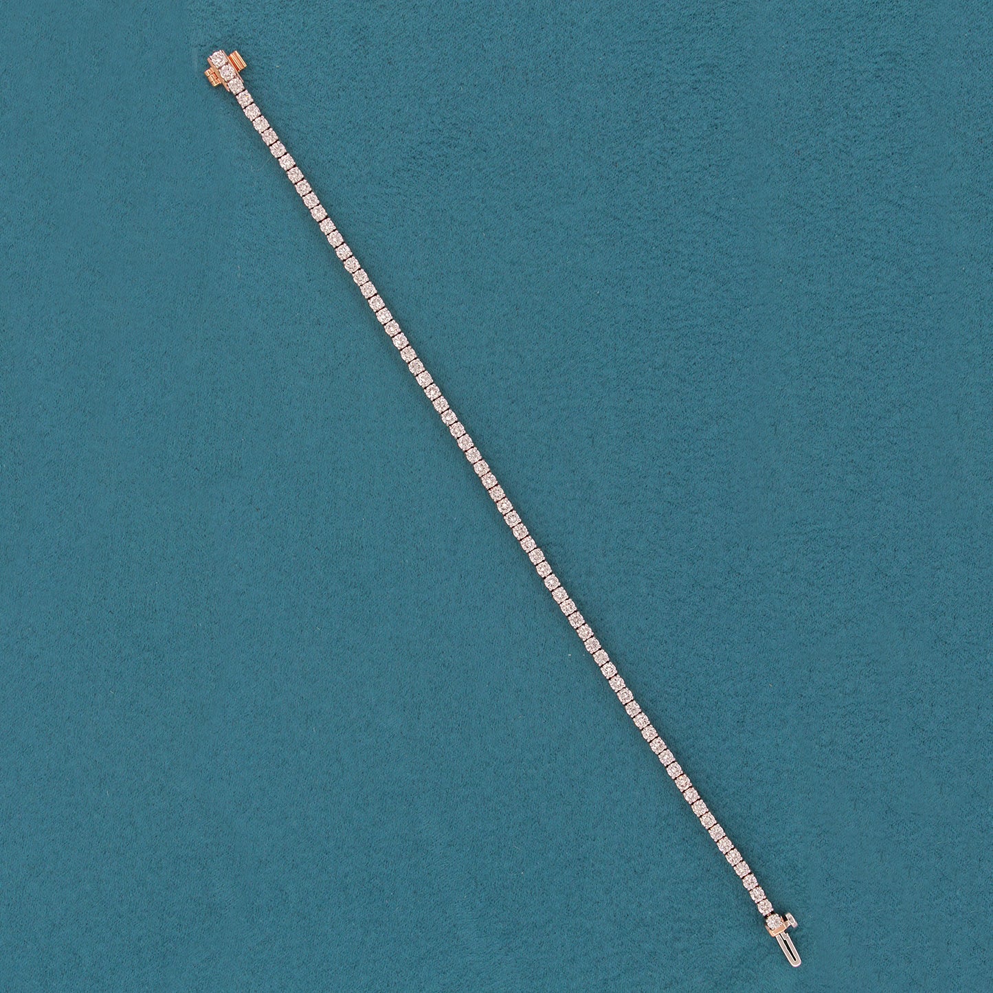 Esralyn Beam Diamond Tennis Bracelet