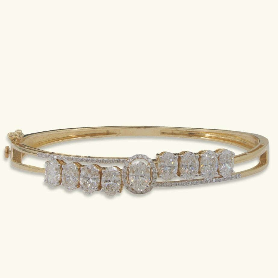 Arelis Oval Diamond Kada