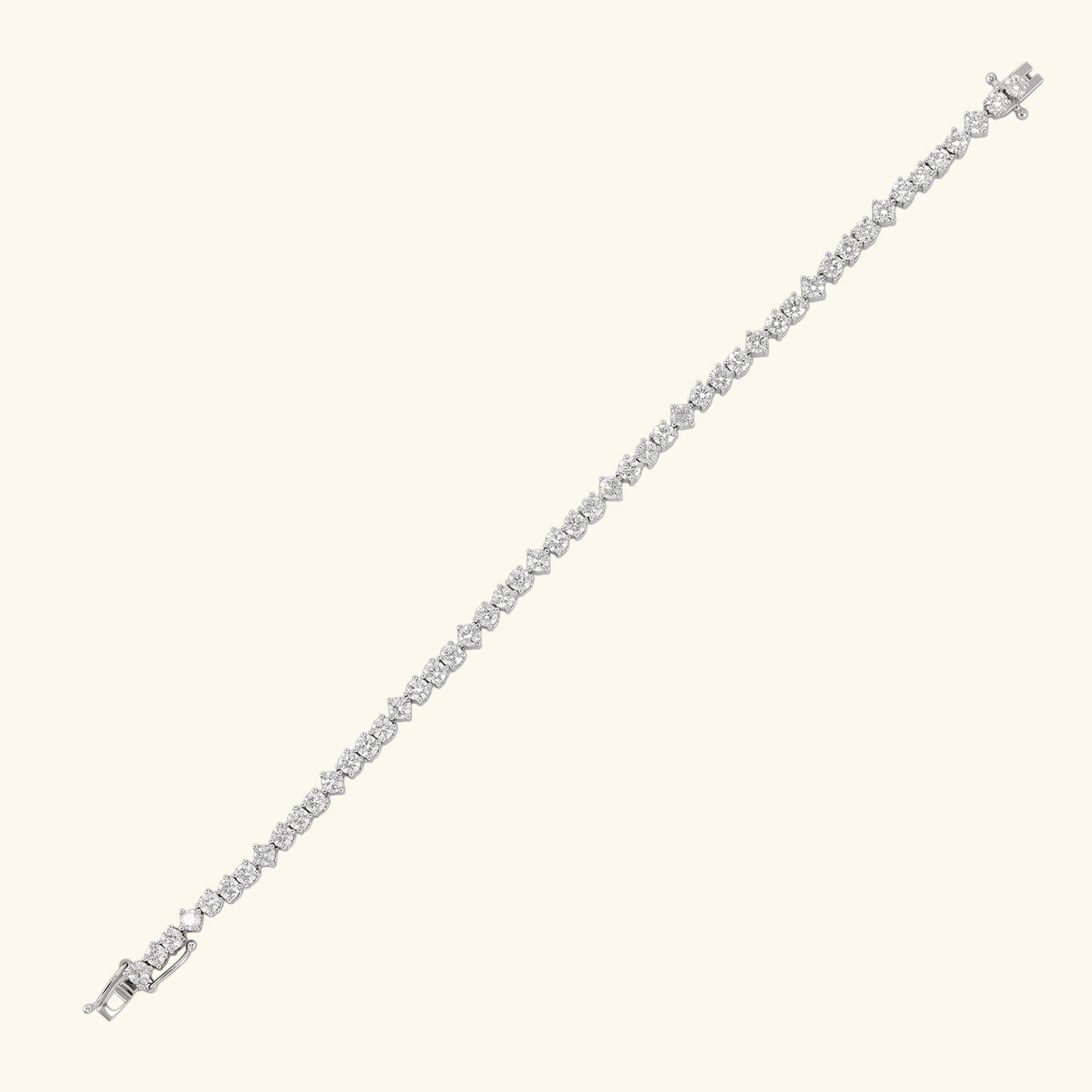 Zyren Pulse Diamond Tennis Bracelet