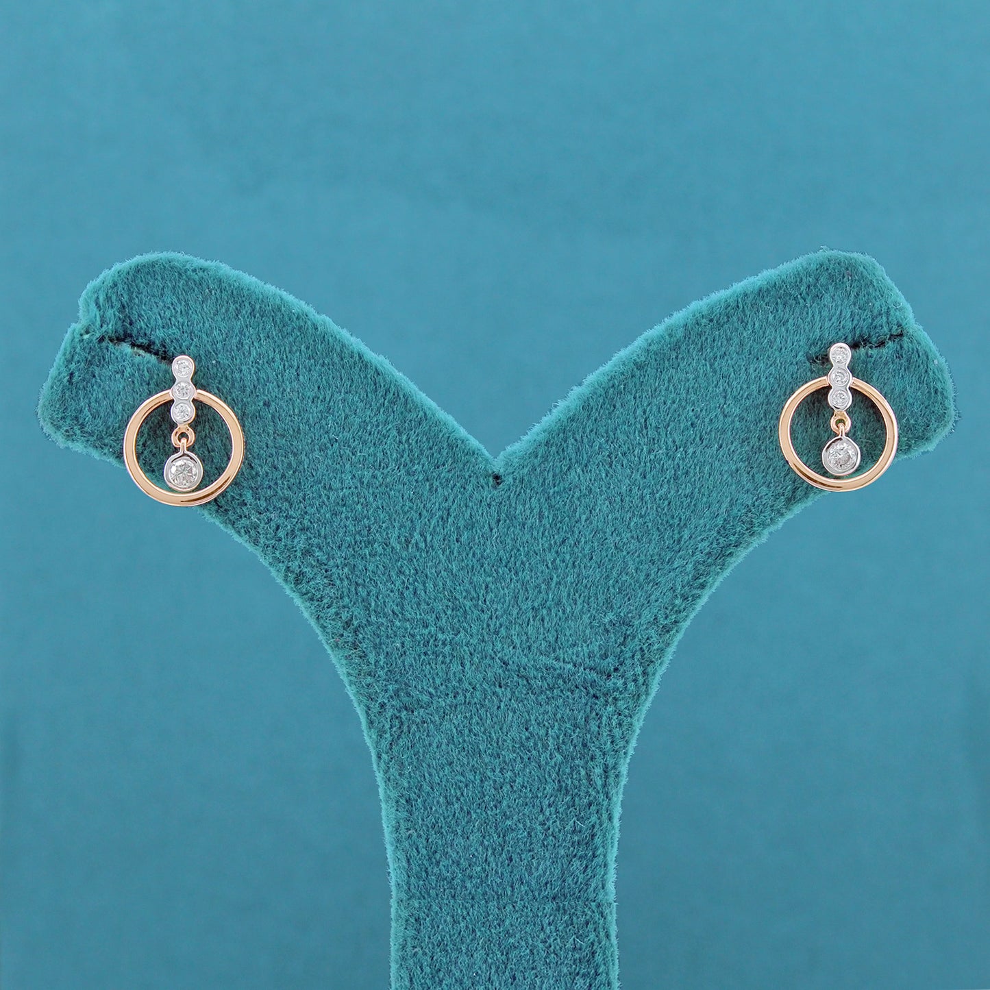 Lunira Diamond Stud Earrings