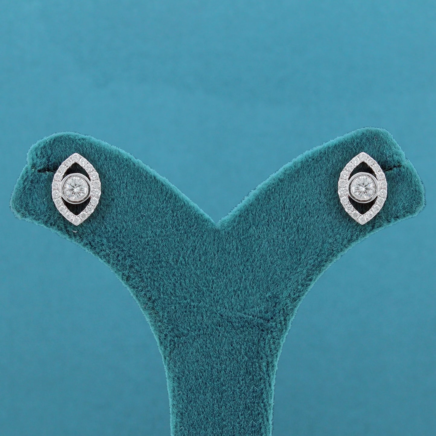 Elaren Diamond Stud Earrings