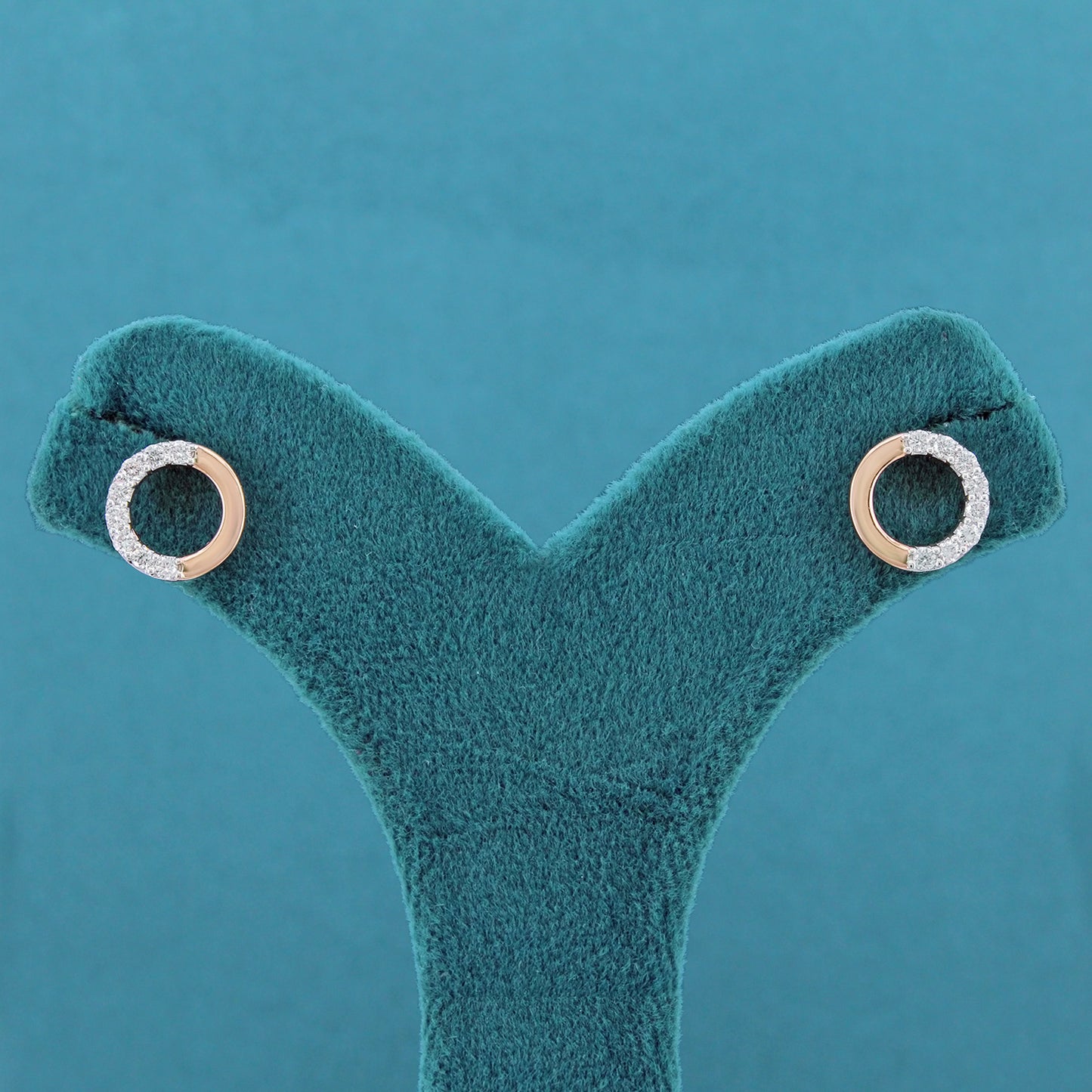 Solune Diamond Stud Earrings