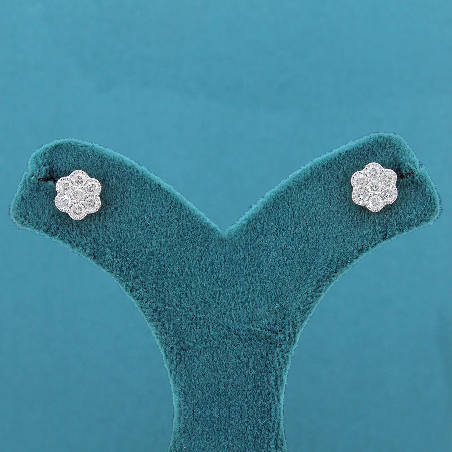 Elvaya Diamond Stud Earrings