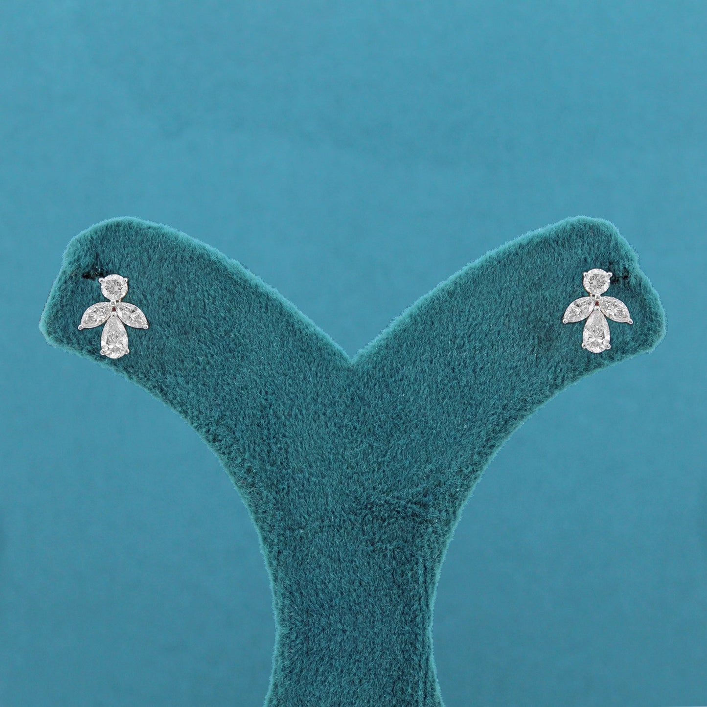 Vionne Diamond Stud Earrings