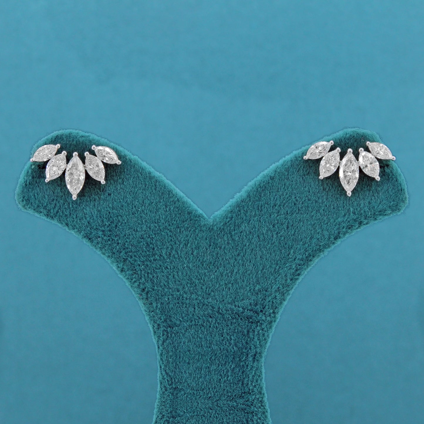 Elvan Diamond Stud Earrings