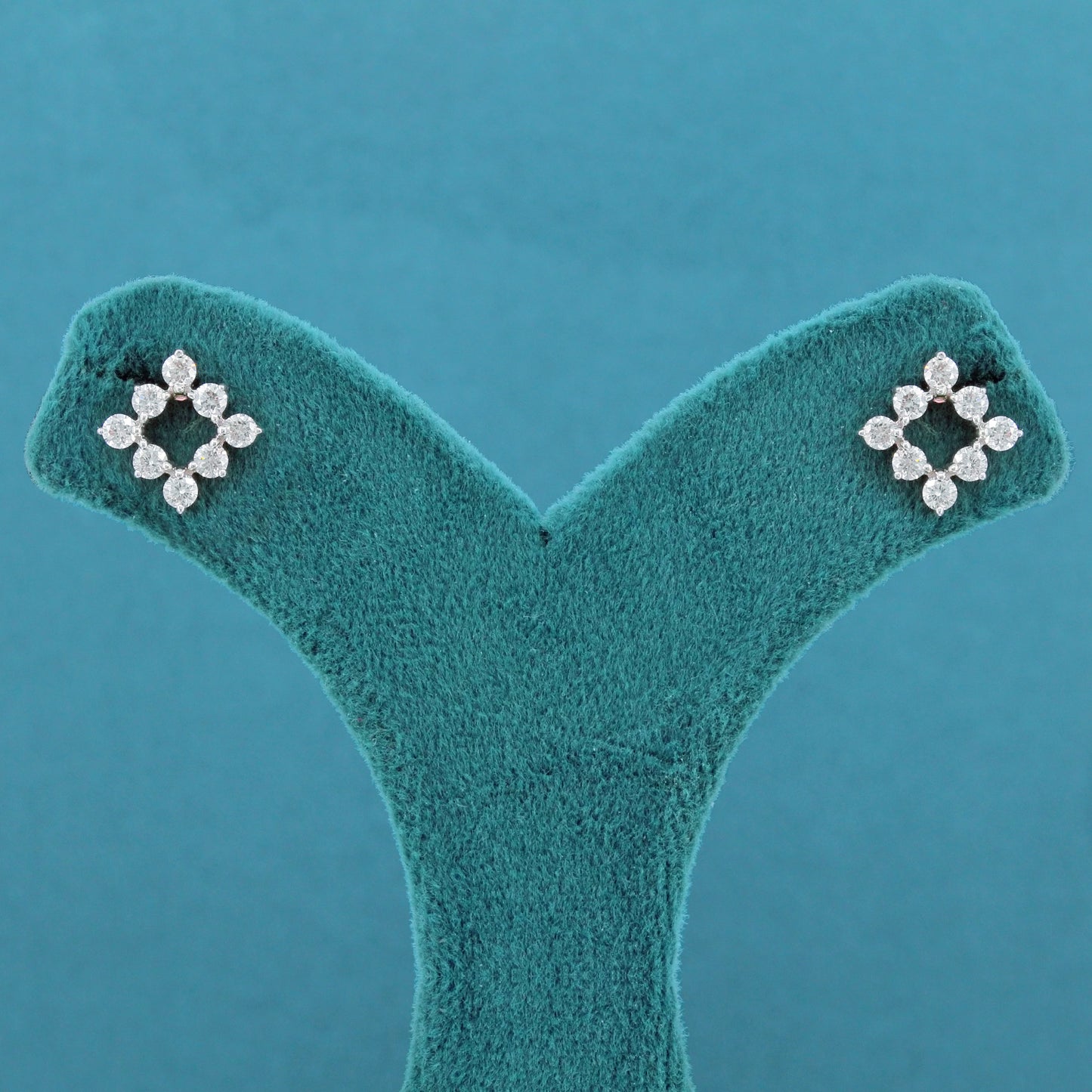 Coriel Diamond Stud Earrings