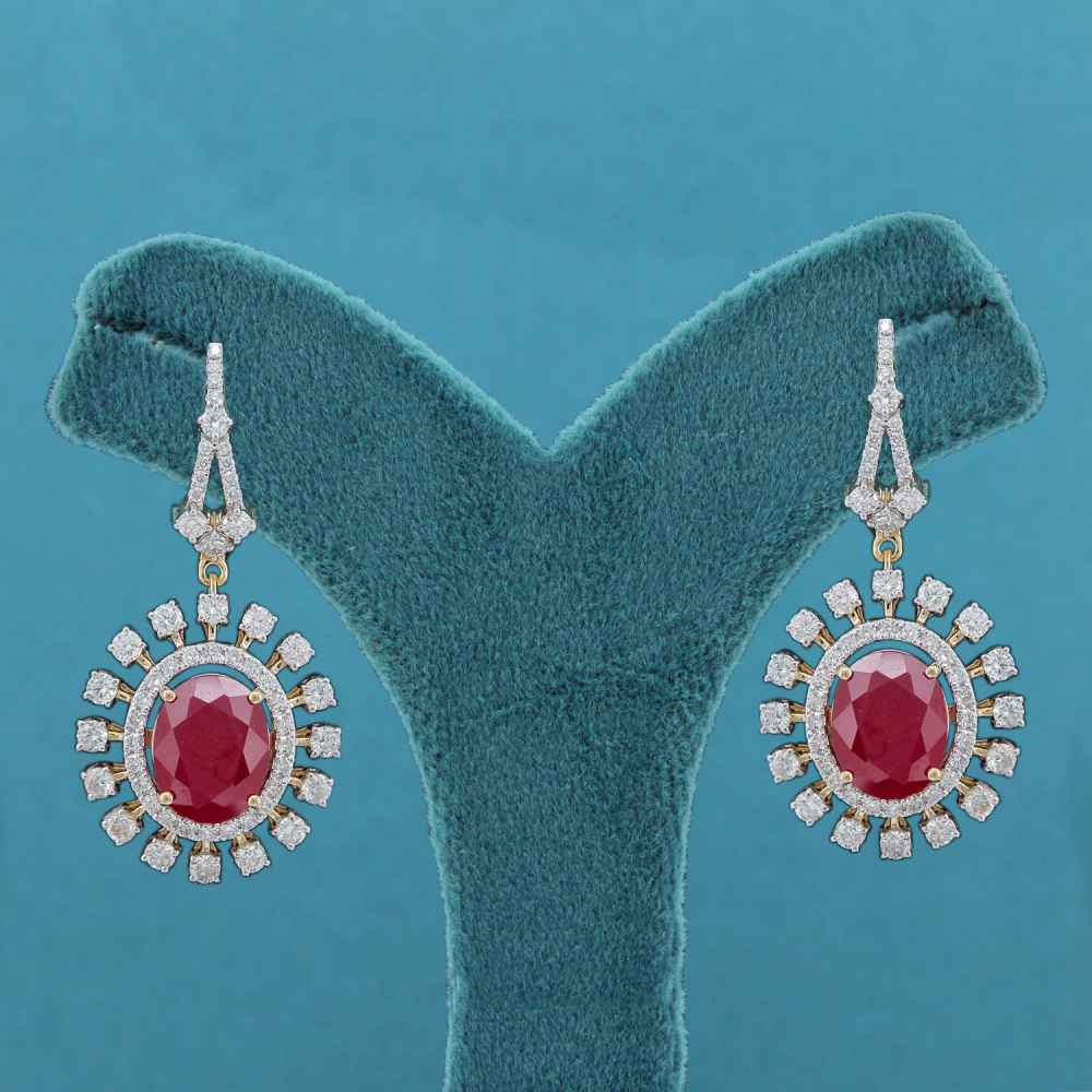 Olera Diamond Chandelier Earring