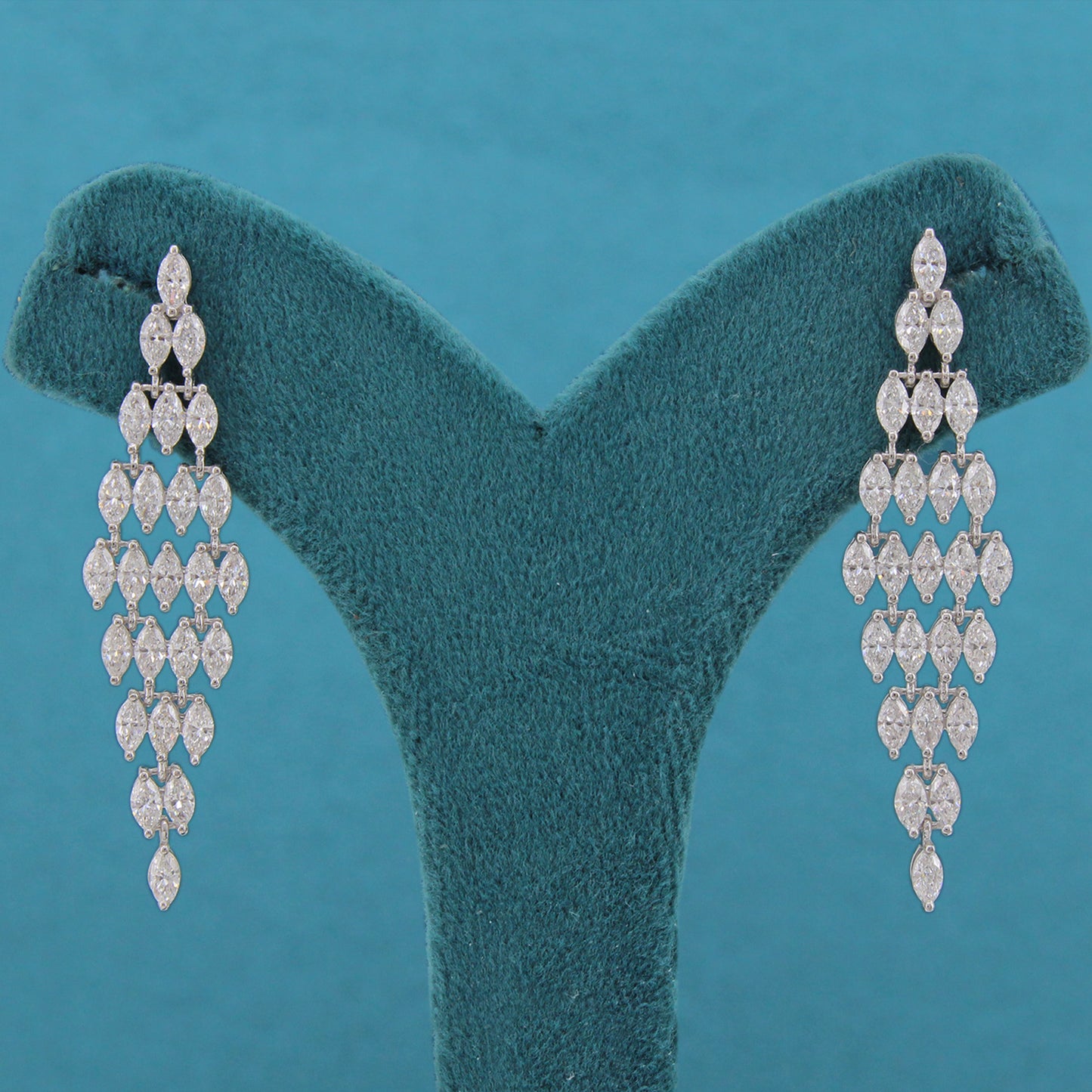 Aurel Diamond Chandelier Earring