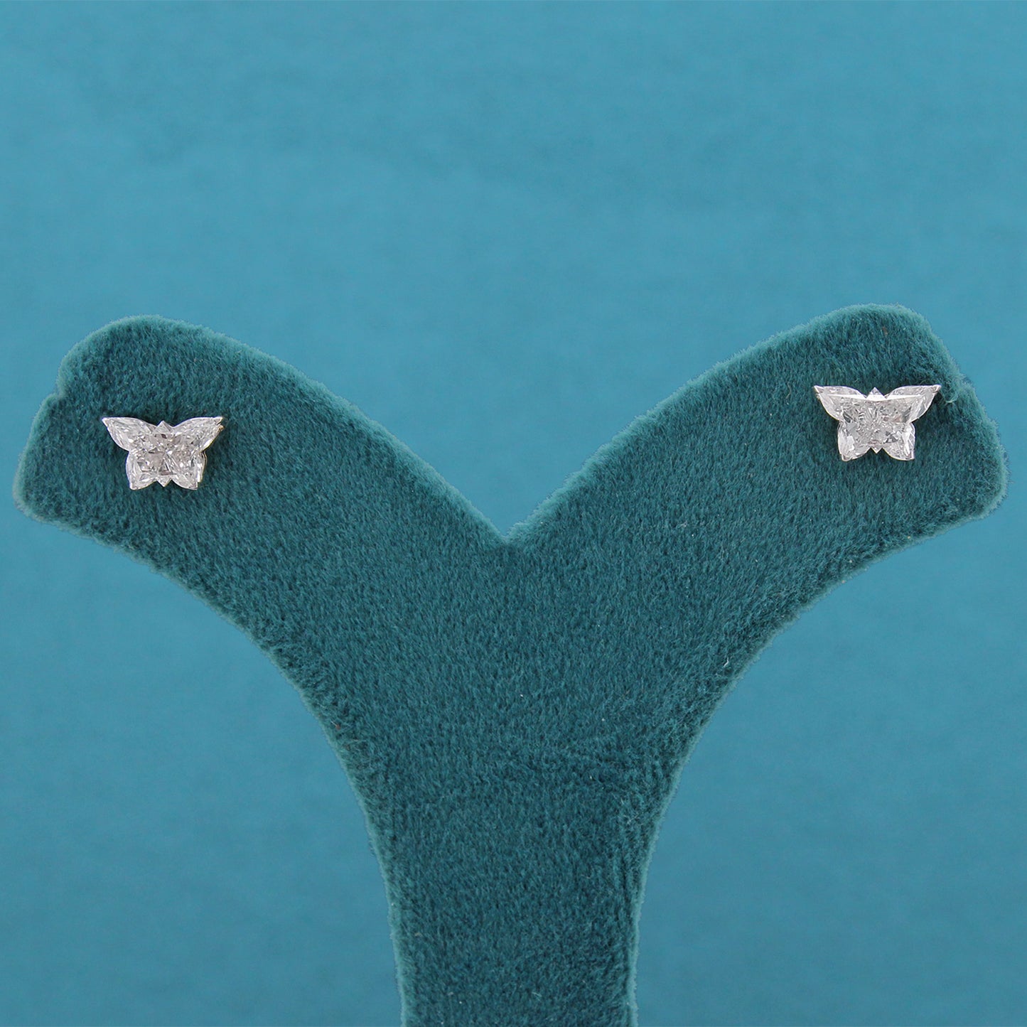 Liora Butterfly Diamond Stud Earrings