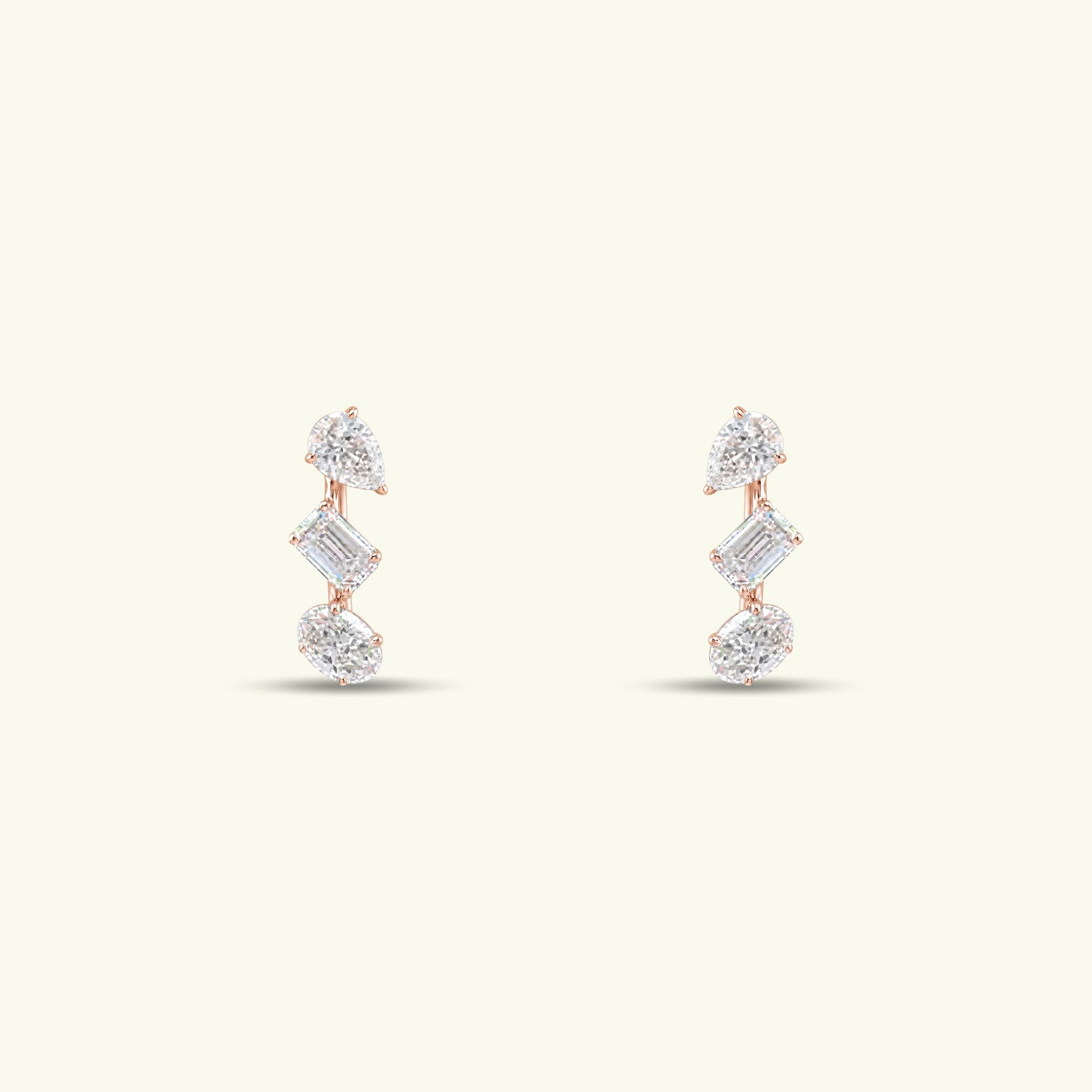 Meriel Diamond Hoop Earrings