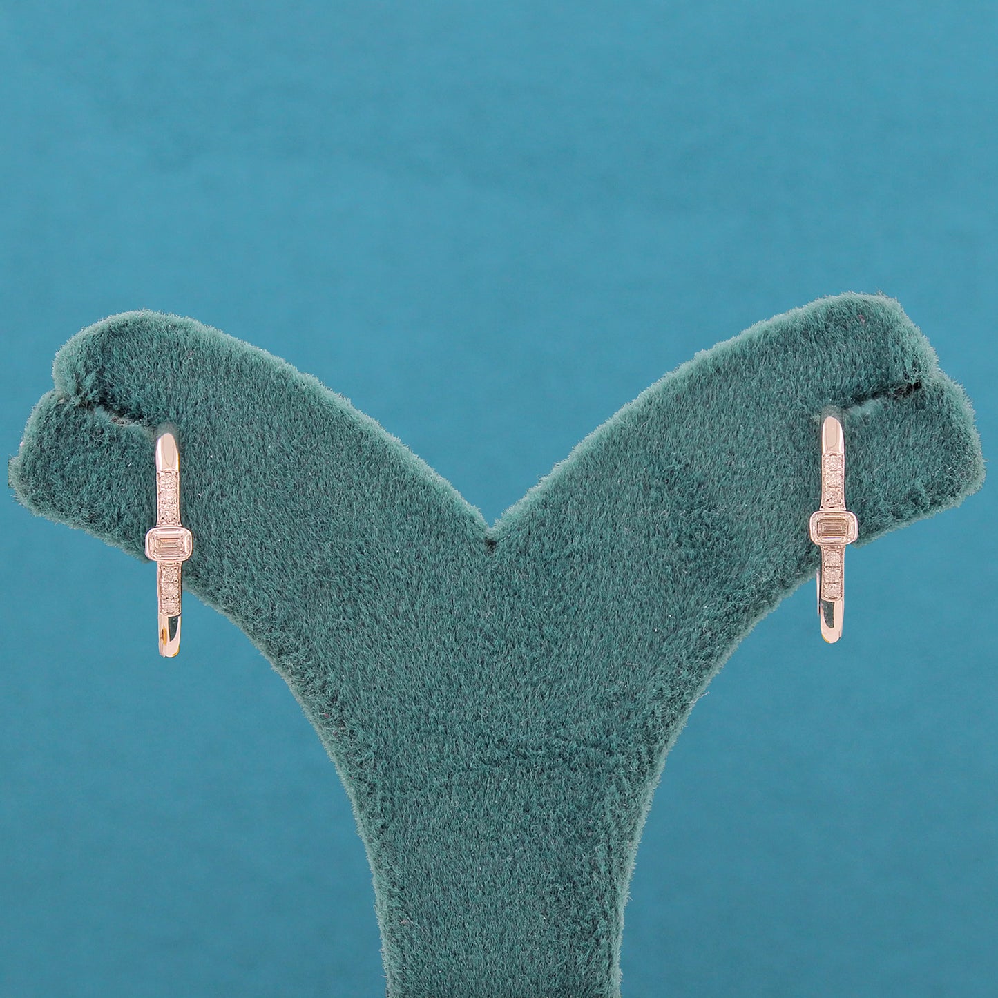 Ivara Diamond Hoop Earrings