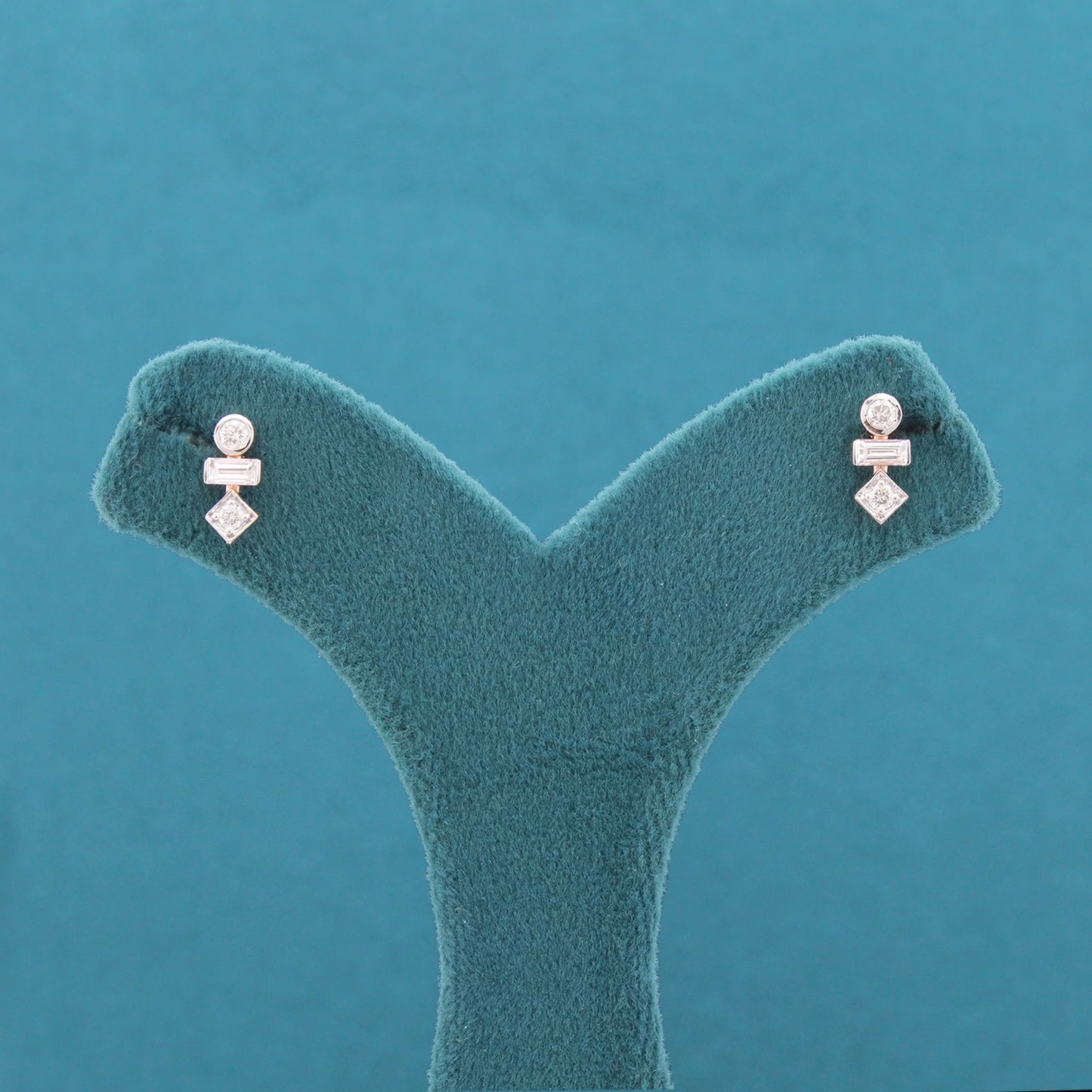 Eluna Diamond Stud Earrings