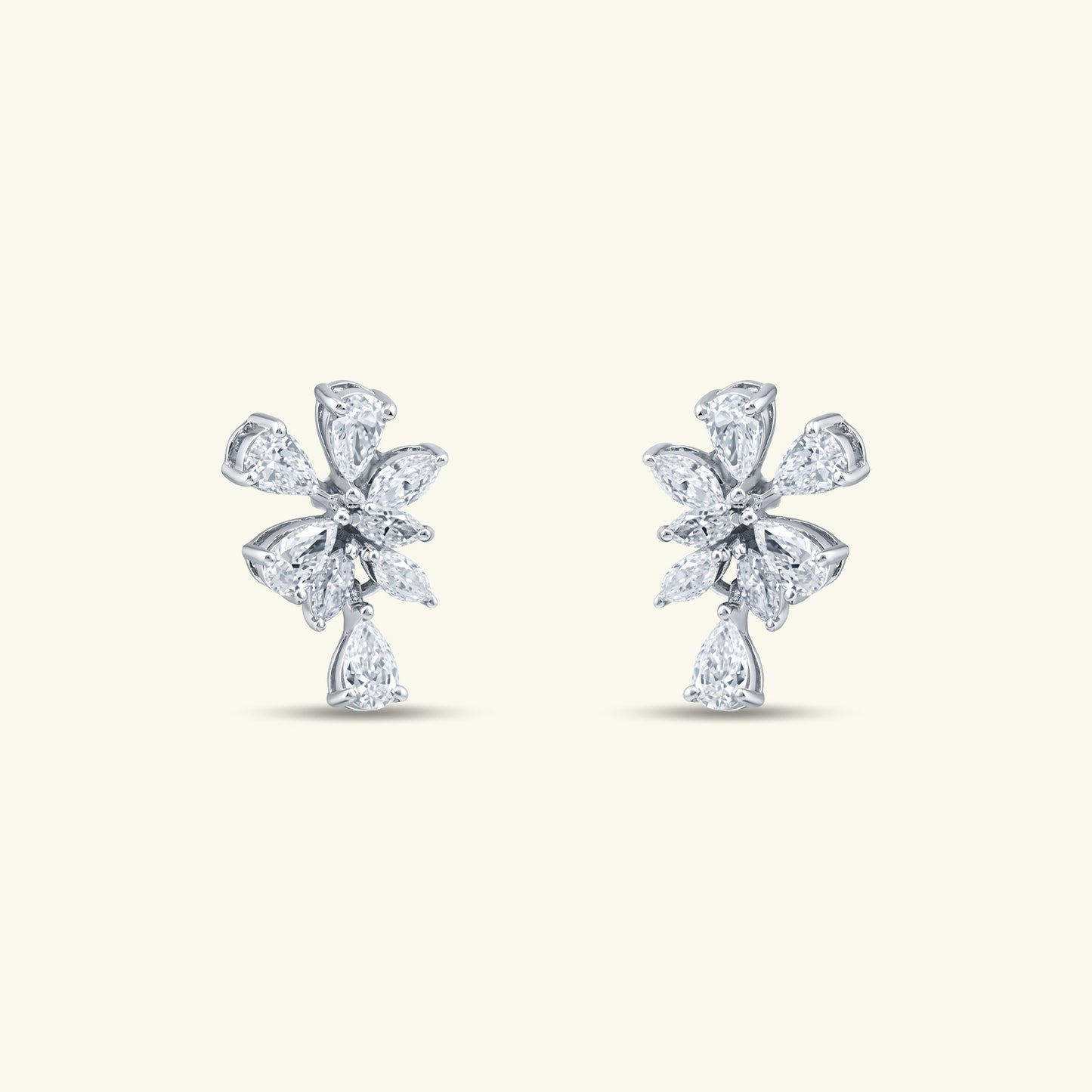 Avara Diamond Stud Earrings