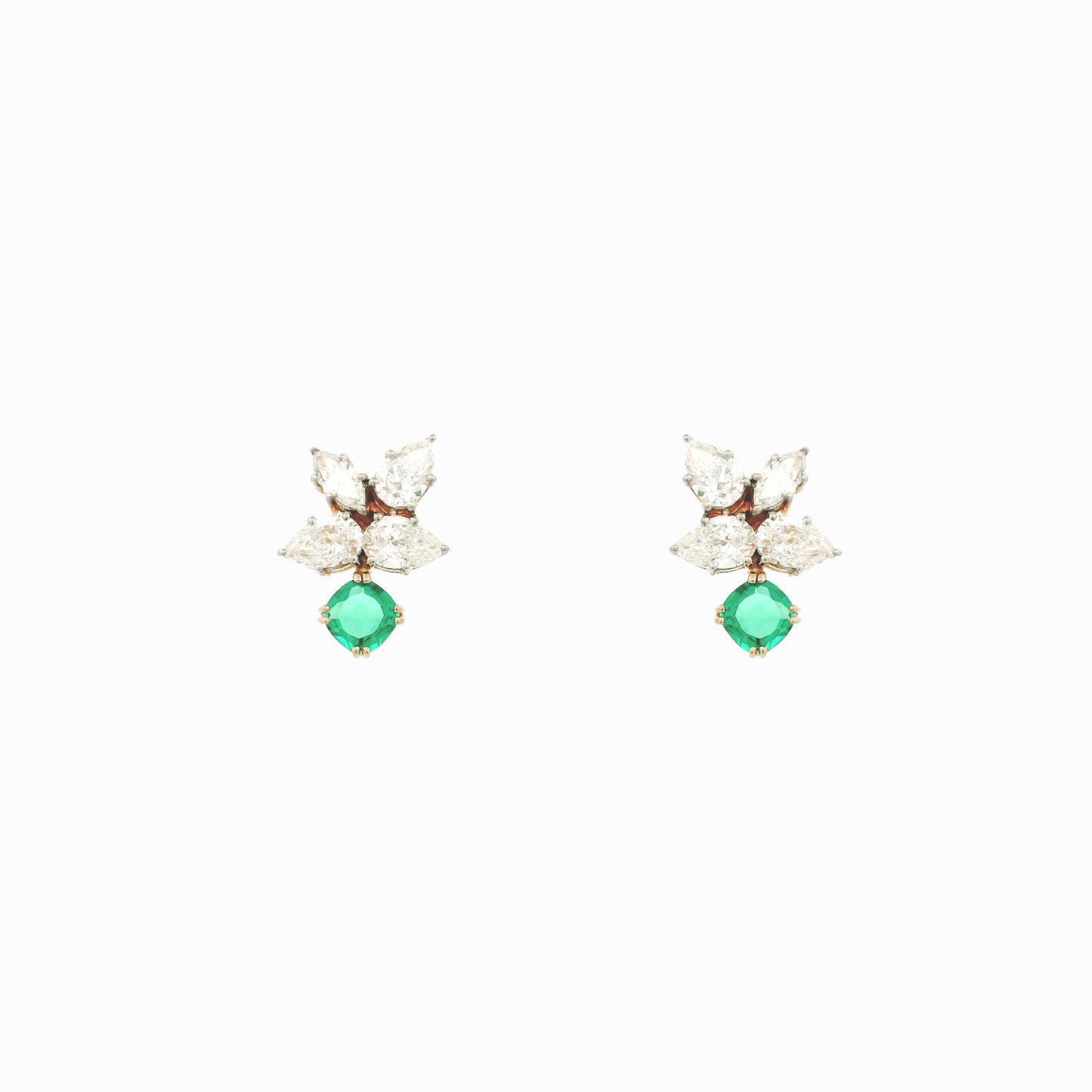 Maela Coloured Diamond Stud Earrings