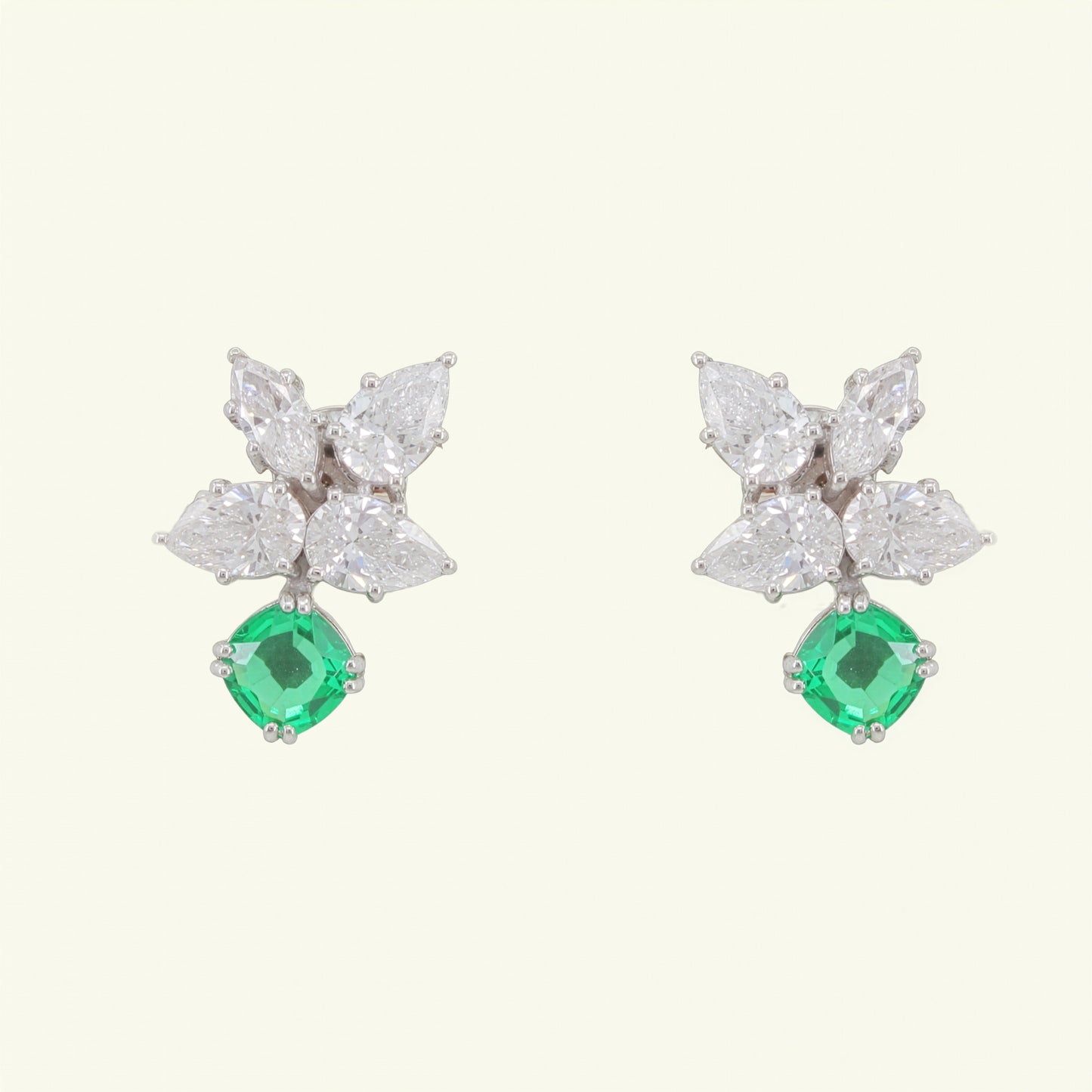 Maela Coloured Diamond Stud Earrings