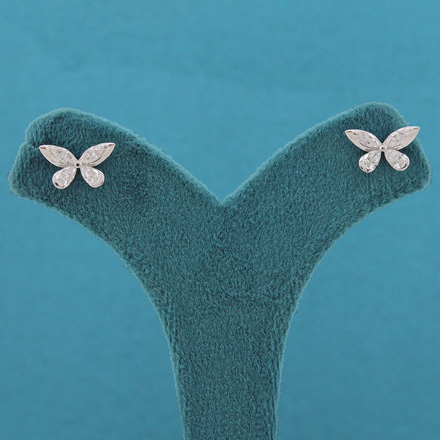 Elara Diamond Stud Earrings