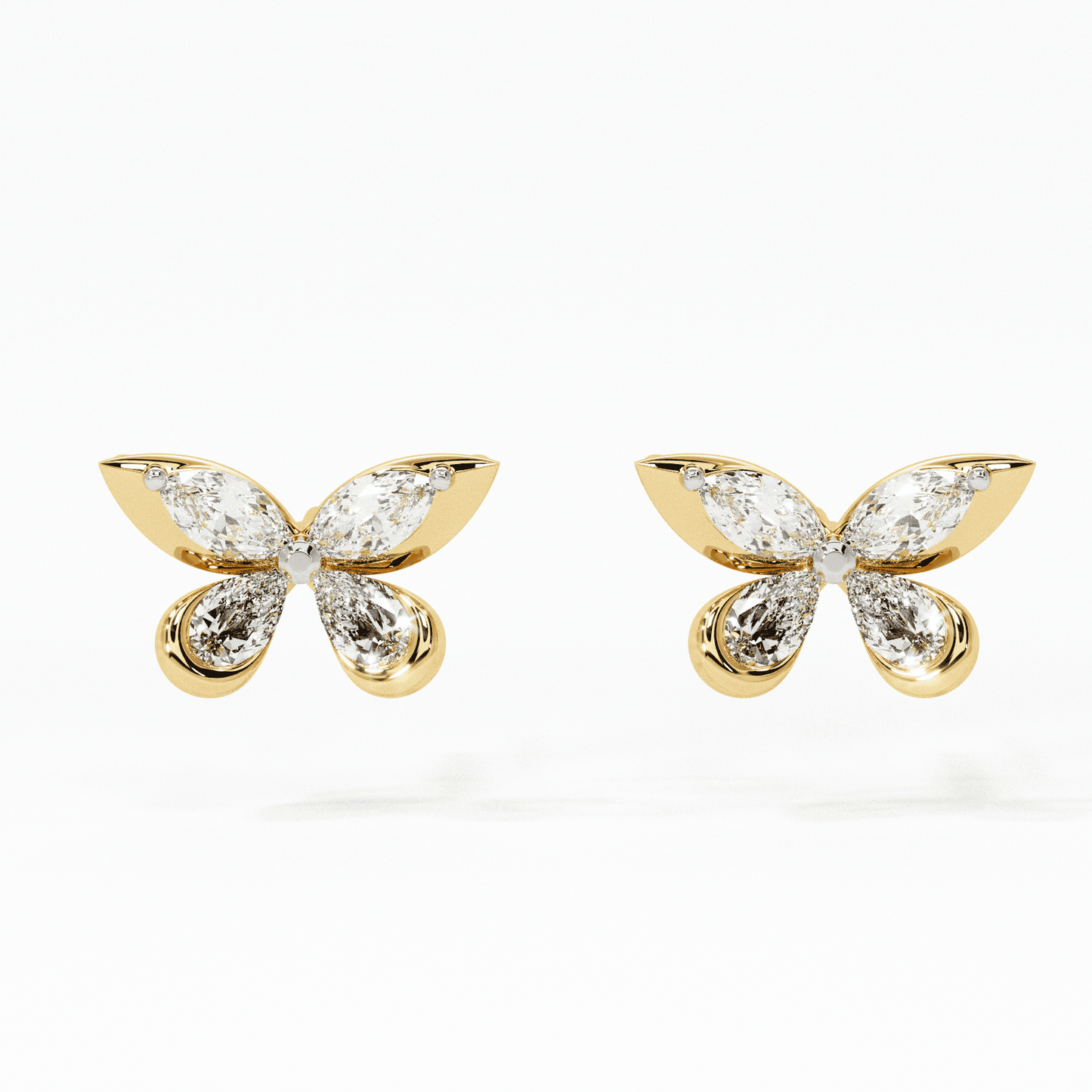 Elara Diamond Stud Earrings