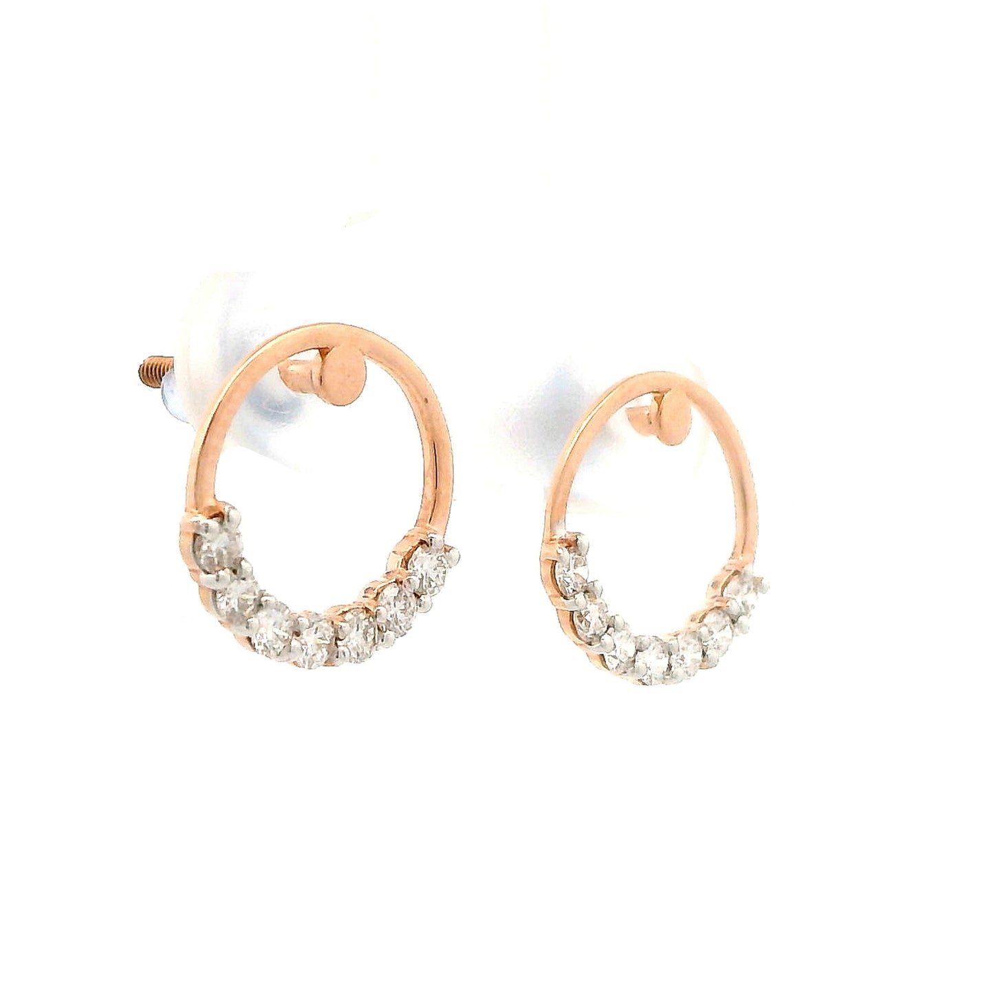 Elyra Diamond Stud Earrings