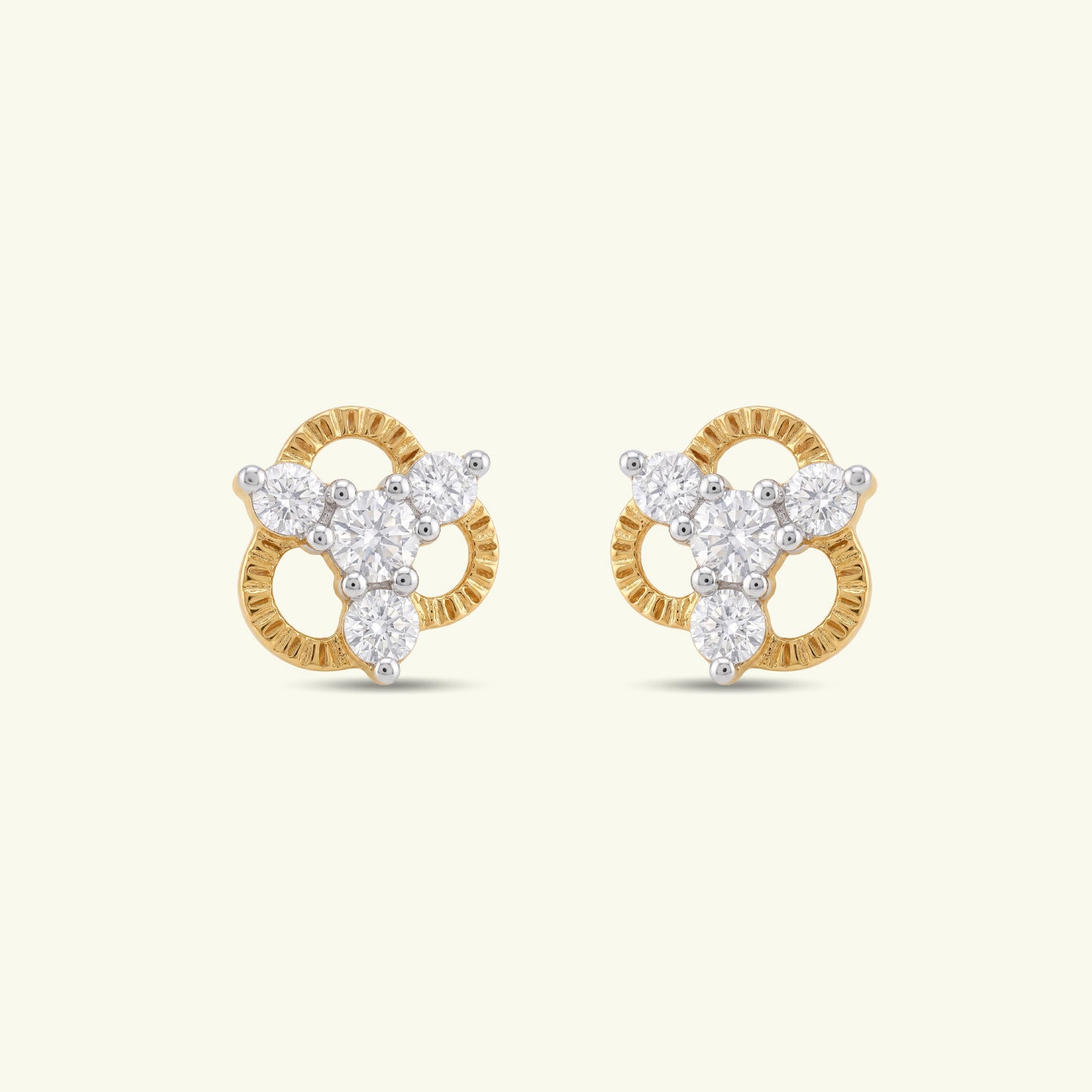 Cireya Diamond Stud Earrings