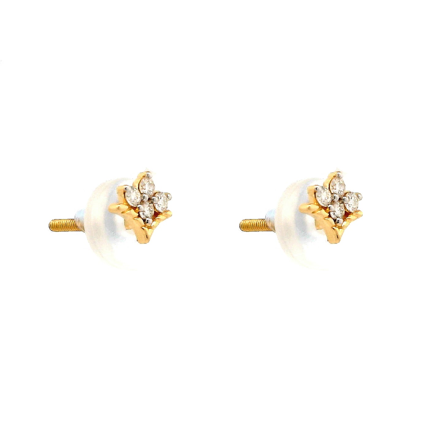 Elessa Diamond Stud Earrings