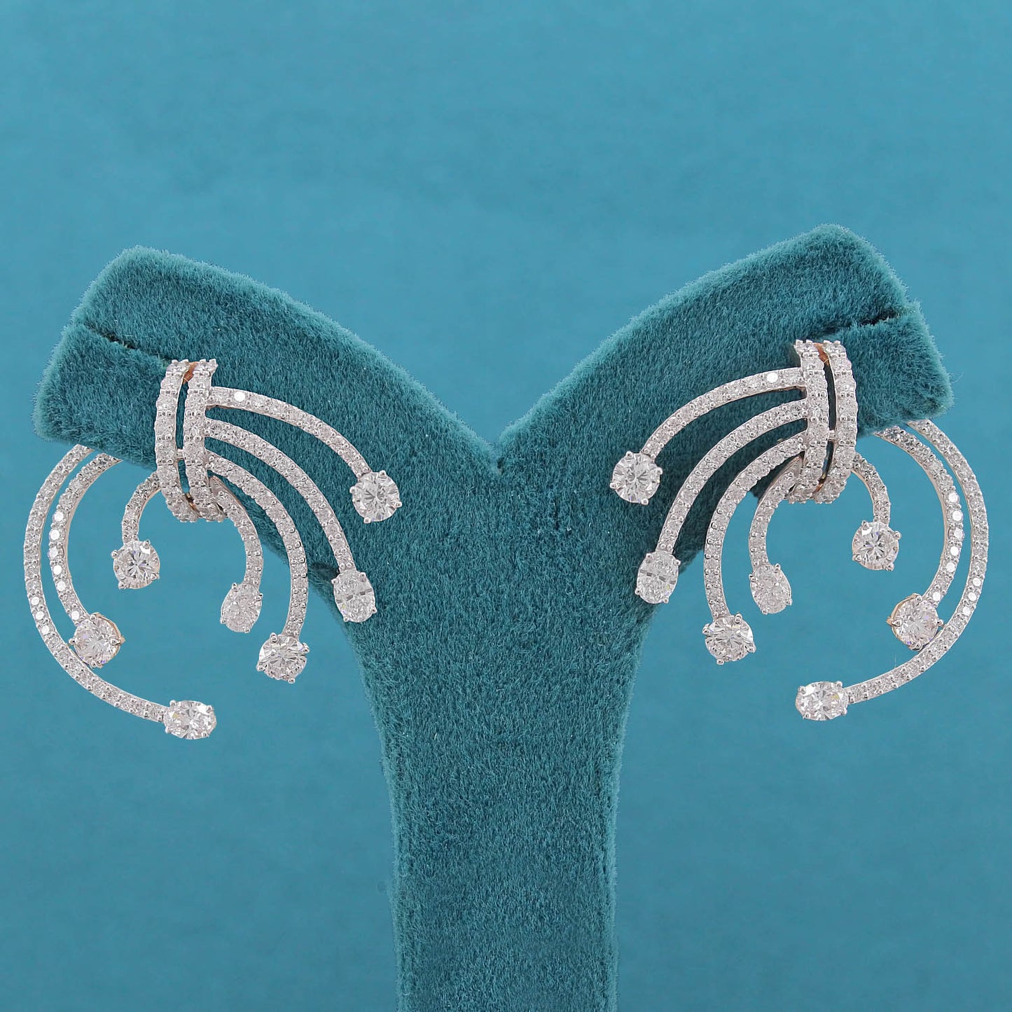 Carenne Jacket Diamond Ear Cuff