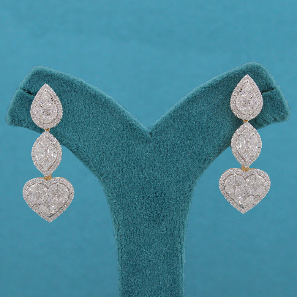 Auvé Lovestruck Diamond Drop Earring