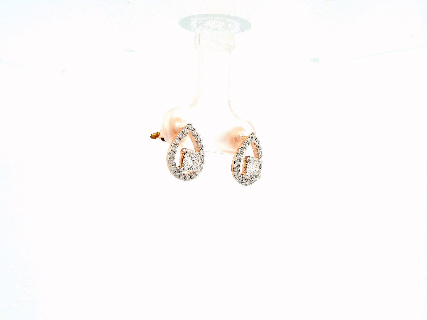 Selvia Diamond Stud Earrings