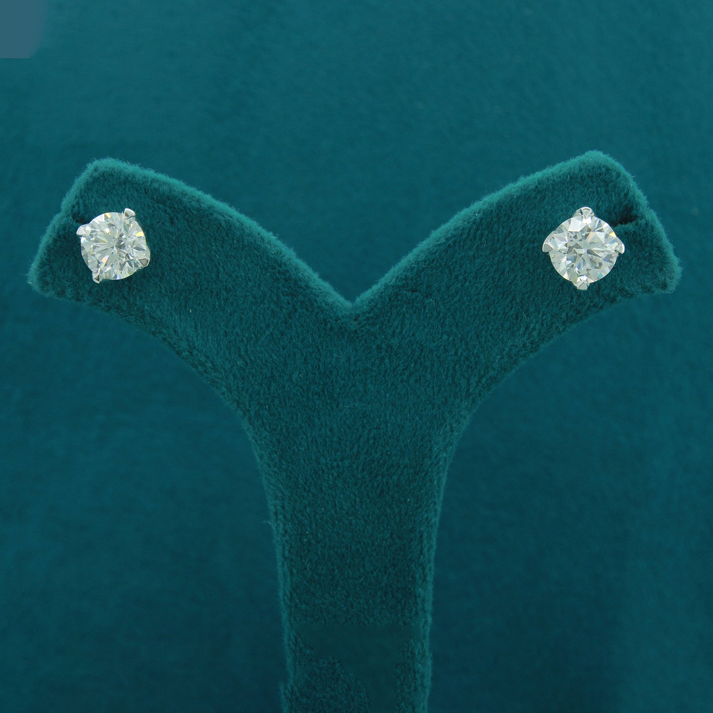 Myelle Solitaire Diamond Stud Earrings