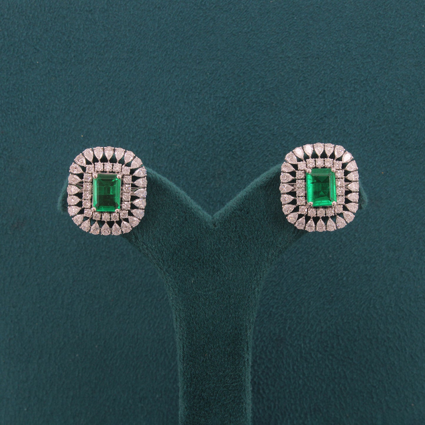 Calista Prism Diamond Earrings