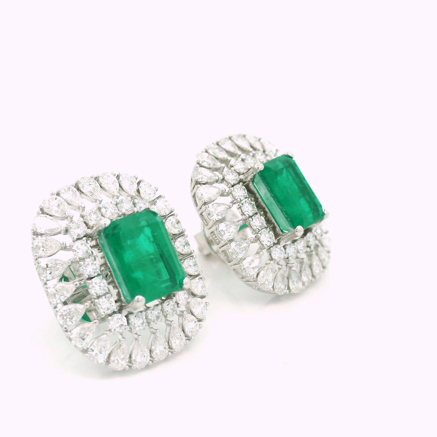 Calista Prism Diamond Earrings