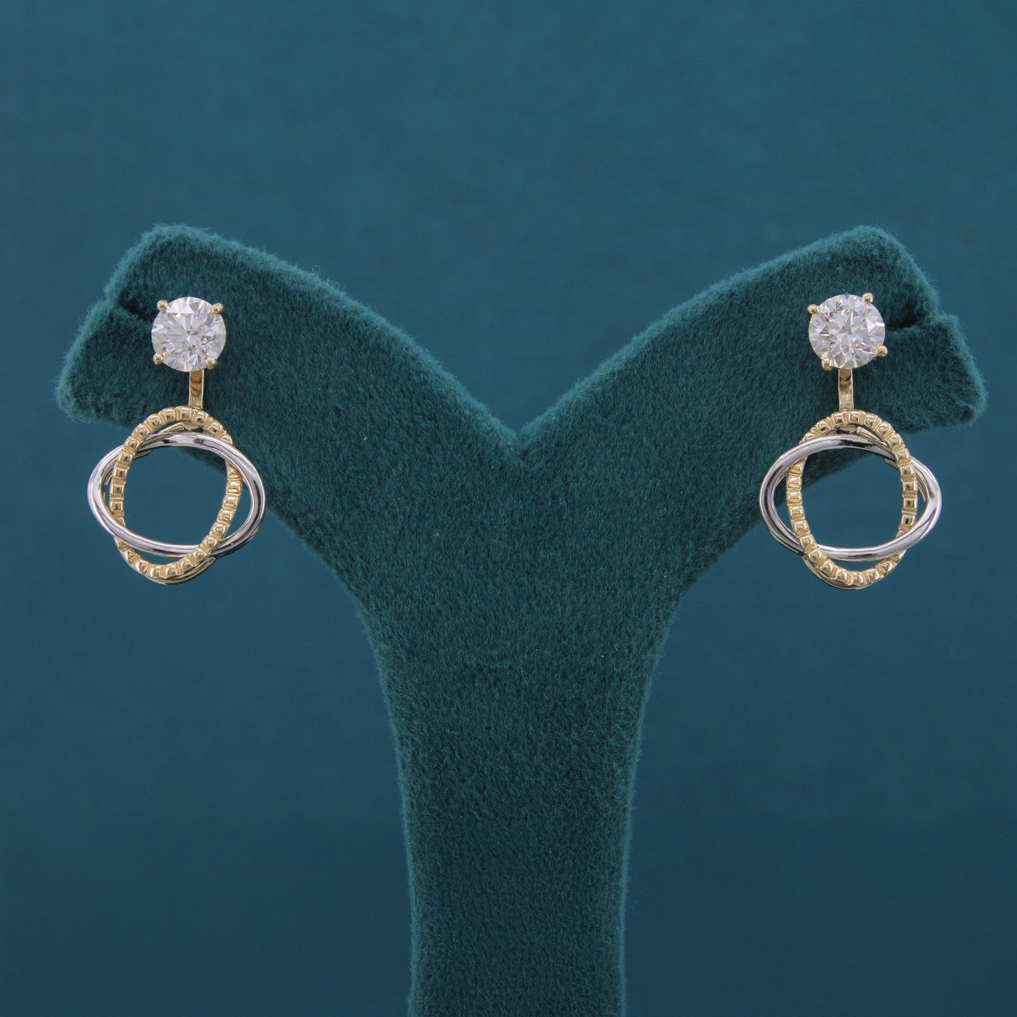 Sorelle Loop Diamond Earrings