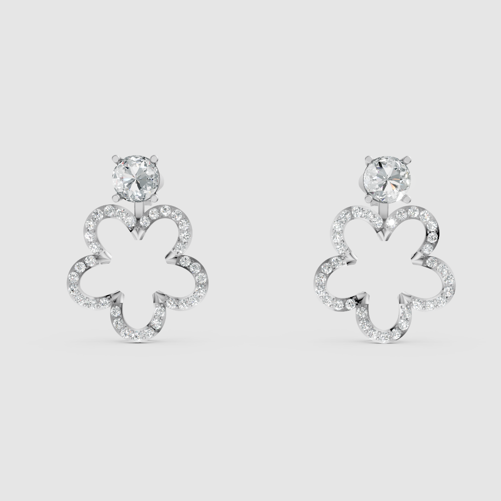 Alira Twine Diamond Earrings