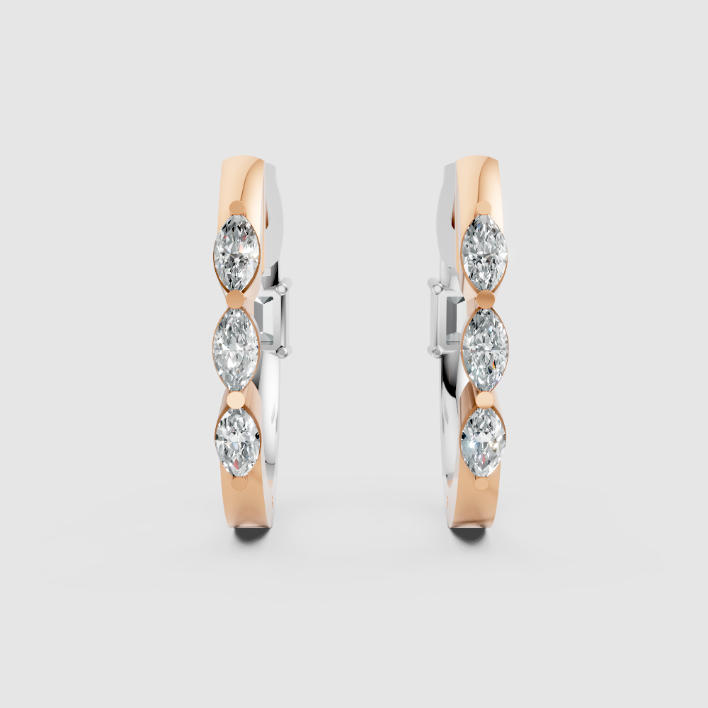 Aveline Radiant Dual Earrings