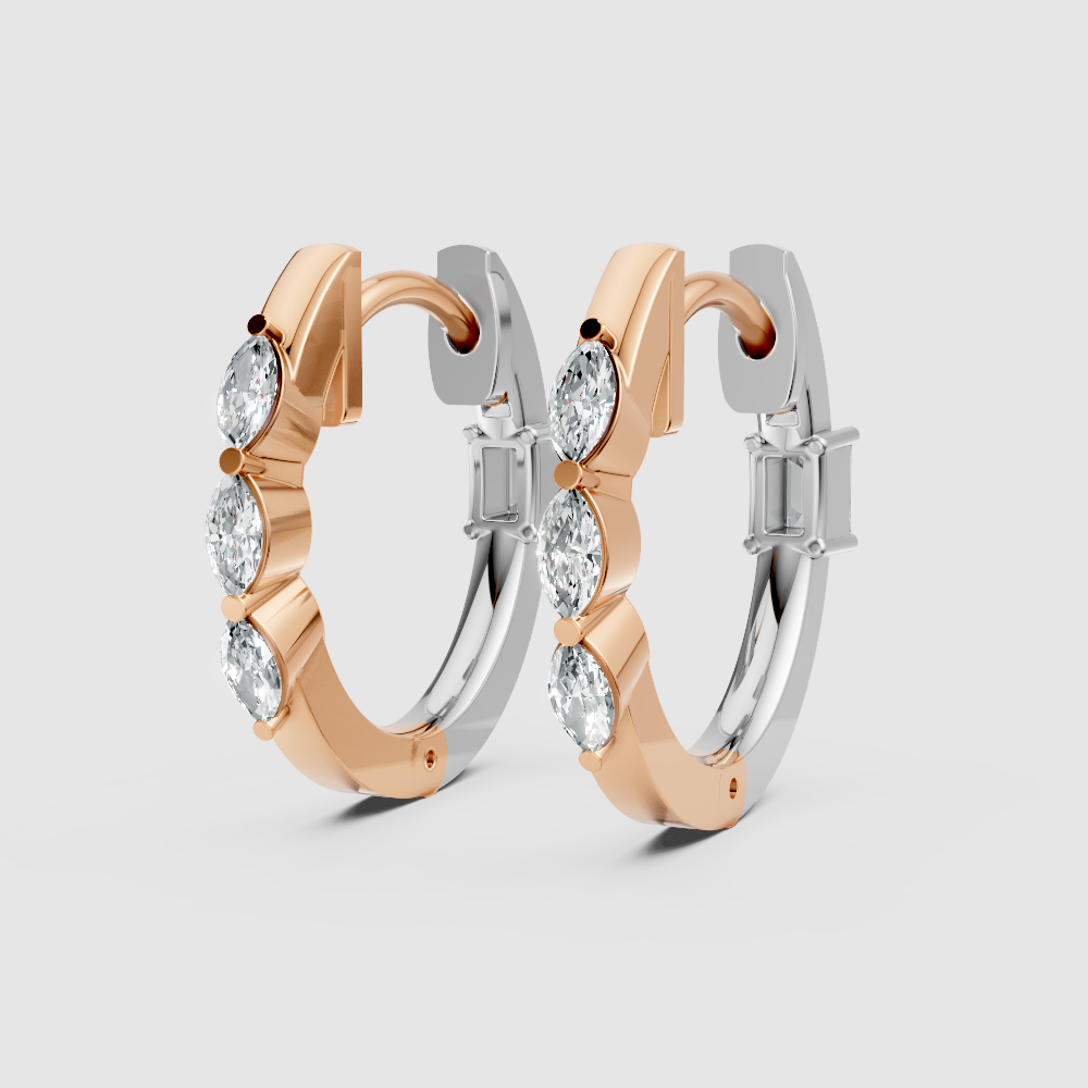 Aveline Radiant Dual Earrings