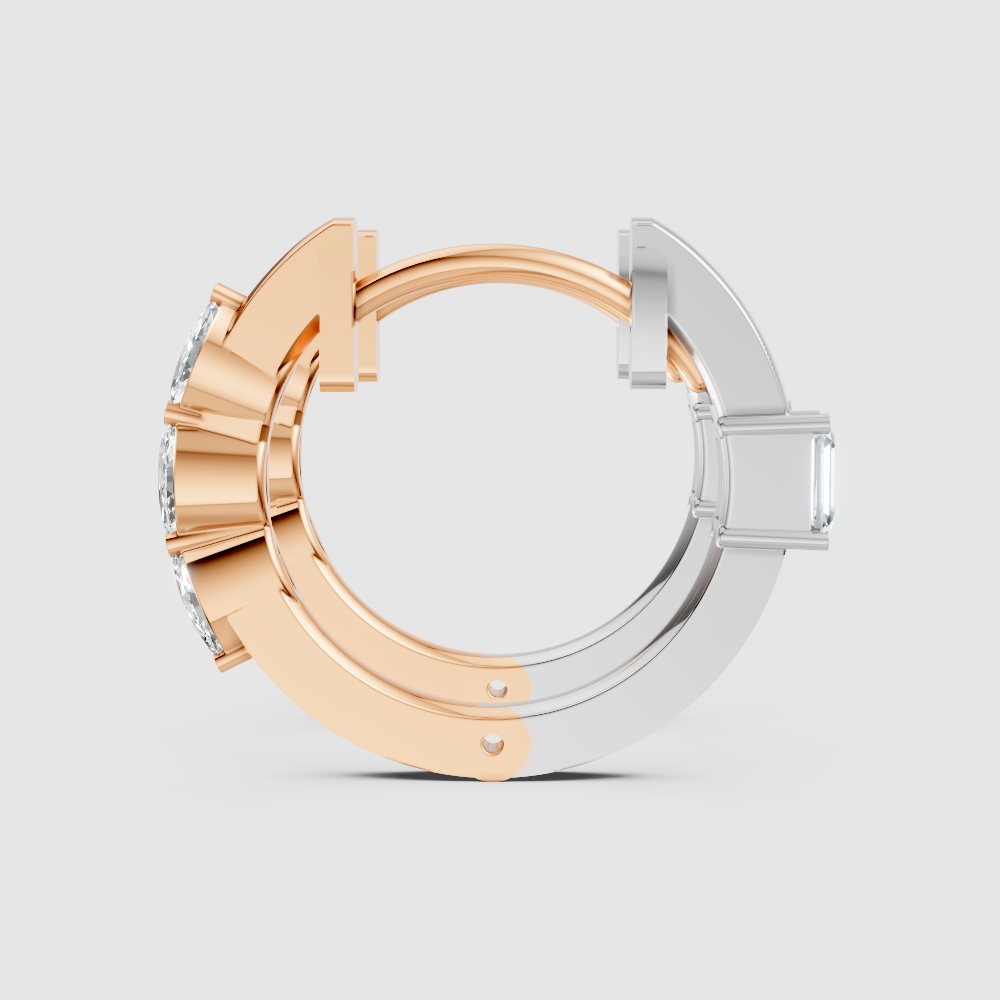 Aveline Radiant Dual Earrings