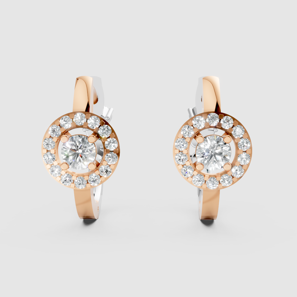 Selene Glow Dual Earrings