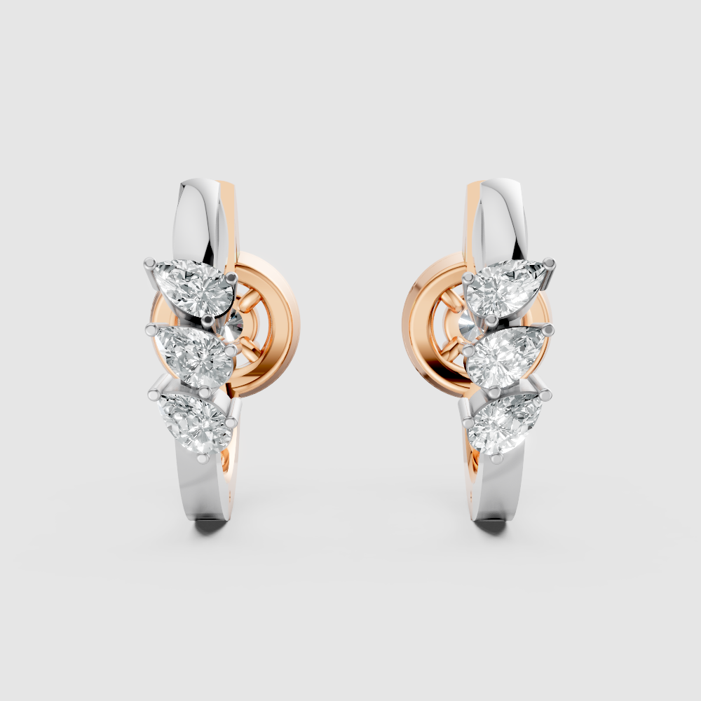 Selene Glow Dual Earrings