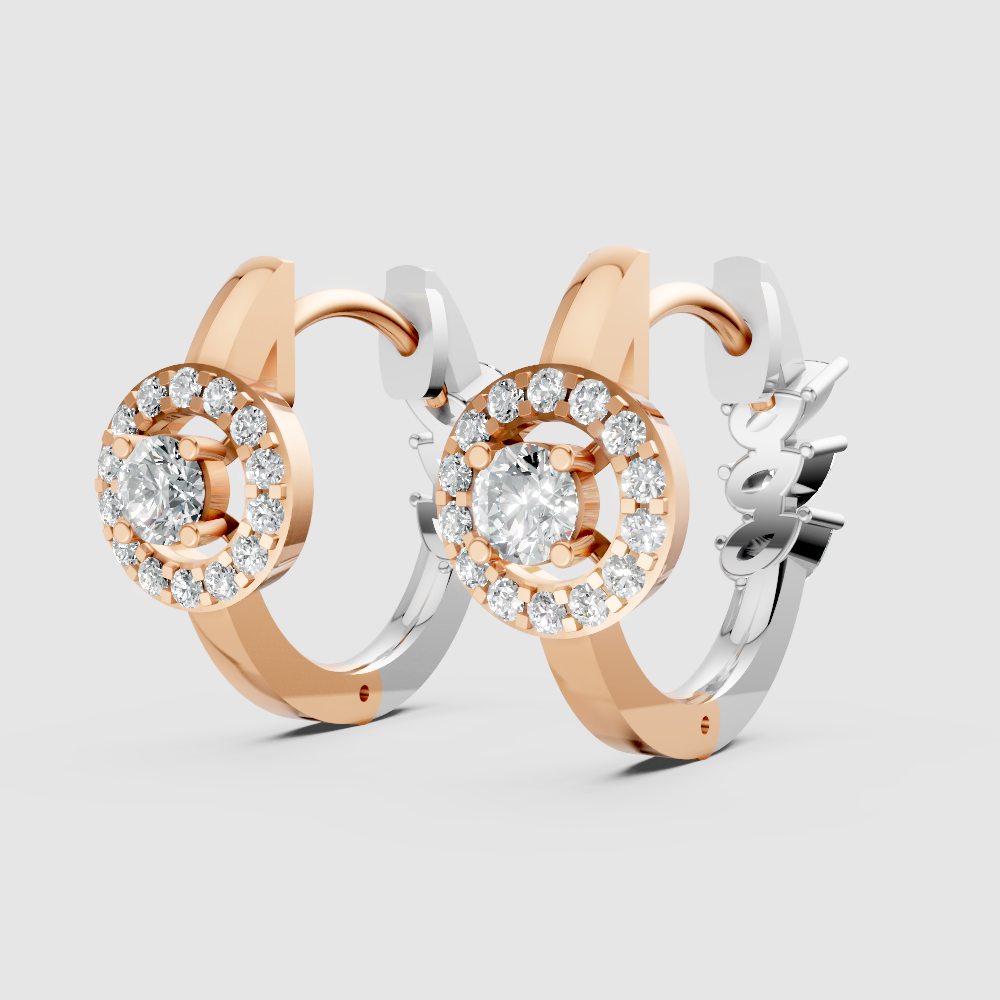 Selene Glow Dual Earrings